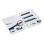 Mind Reader 8-Piece Plastic Drawer Organizer, White (8INTBOX-WHT)~#|#~F8EC9D59-CFC3-4D6E-B6E4774DD0E99321_sc7