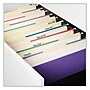 Universal Recycled Hanging File Folder, Legal Size, Violet, 25/Box (UNV14220)~#|#~F90A7551-D43A-4BDB-8EA5A007FC6F6B71_sc7