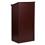 AdirOffice 46" Speaker Podium Lectern, Mahogany (661-01-BLK-PKG)~#|#~F925AF3A-C6C1-4037-AA8AB27D973DAE96_sc7
