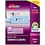 Avery Easy Peel Laser Address Labels, 1-1/3" x 4", Clear, 700 Labels/Box (5662)~#|#~F94344E3-F047-49EB-8CFCAAC8963C2611_sc7