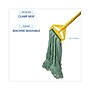 Boardwalk® Mop Head, Premium Standard Head, Cotton/rayon Fiber, Medium, Green~#|#~F9566363-9683-45F9-AA04315AC964804B_sc7