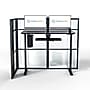 VersaDesk WorkNest 66"H x 79.5"W L-Shaped Cubicle Panel Workstation, Black (WNCL-7248-B)~#|#~F963631E-9A79-4750-9BB7DE7836DF68D5_sc7