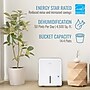 Keystone 50-Pint Portable Dehumidifier, 3-Speed, Covers up to 4500 sq. ft., White (KSTAD504G)~#|#~F9874813-2B54-4026-BEF83BE10AB08217_sc7