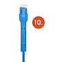 Intellinet Network Solutions 10ft CAT-6 Ethernet Cable, 23 AWG, Blue, 10/Pack (ICI745277)~#|#~F989A413-A5C7-48C0-B1281756086423A7_sc7