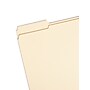 Smead WaterShed/CutLess 100% Recycled File Folder, 1/3-Cut Tab, Assorted, Letter Size, Manila, 100/Box (10347)~#|#~F98B98E8-D000-4A90-BF226D903DE9D712_sc7
