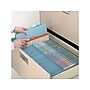 Smead Pressboard Classification Folders with SafeSHIELD Fasteners, 2" Expansion, Letter Size, 2 Dividers, Blue, 10/Box  (14030)~#|#~F992B293-CCFF-4E4A-A36D314761AB4A15_sc7