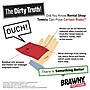 Brawny Professional D400 Disposable Cleaning Towel, 250" x 10", Orange, 6/Carton (20067)~#|#~F9968DA3-63EA-4287-BBE26C728A4325F2_sc7