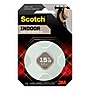 Scotch Double-Sided Indoor Mounting Tape, 0.5 in x 2.2 yds, White, 1 Roll/Pack (110S)~#|#~F996E133-3EB4-4715-B6B0496BC07CB38E_sc7