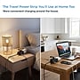 Uncaged Ergonomics Travel Power Strip with USB-C, 3 AC, 2 USB-C (20W), 1 USB-A, 3.4 ft Cord, Black~#|#~F99C8001-7602-4643-8D5F8E2A3C037FDD_sc7