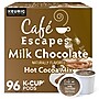 Cafe Escapes Milk Chocolate Hot Cocoa, Keurig® K-Cup® Pods, 96/Carton (68013)~#|#~F9A46700-4DB2-4D7A-B5B48F7D9FE0EE42_sc7