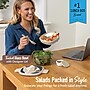 bentgo All-in-One Salad Container, 5-Compartment, Inky Abstract Neutral, 61 oz. (BGLSLPT-IANU)~#|#~F9AC4BD6-4BF8-4059-9DC7018D78DF6CA0_sc7