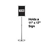 Staples Snap Frame Sign Holder, 11" x 17", Metallic (28068)~#|#~F9B5FC4F-D212-43C9-902F3B7C1EF412D1_sc7
