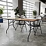 Flash Furniture Gael Folding Table, 72" x 30", Natural (YTWTFT3072TBL)~#|#~F9BD8FC0-6F5D-4369-84A308E93F967EE2_sc7