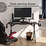 Emerge Vizon 47"W Gaming Desk, Black (59260)~#|#~F9C2689B-8ADE-4B83-BCB9E63A19CF978D_sc7