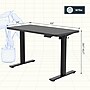 FlexiSpot E2 48''W Electric Adjustable Standing Desk, Black (E2B4824B)~#|#~F9D18377-78C1-4022-AE9DAF608E0FCD69_sc7