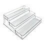 Azar 10.25"W Countertop Display, Clear, 2/Pack (326029)~#|#~F9DB2266-2618-4135-AE8A75C43C79A653_sc7