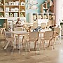 Flash Furniture Emmy Rectangular Activity Table Set, 23.625" x 47.25", Height Adjustable, Natural (YU06036RECTBLNA)~#|#~FA02344F-5B2D-47B9-9A19D3DB151F3EDD_sc7