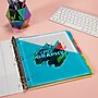Avery Durable Plastic Write & Erase Dividers with Pockets, 5-Tab, Multi Brights, 9-1/4" x 11-1/4" (AVE16102)~#|#~FA048AD8-66FA-4171-A3E941AEAA1463ED_sc7