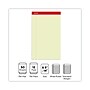 Universal Perf-Style Writing Pad, 8 1/2" x 14" , Wide Ruled, 50 Sheets/Pd, 12/Pk~#|#~FA09E2D1-32E2-4048-9DC4CFB0016263CD_sc7