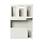 Medline Vertical Isolation Protection Organizer & Dispenser, 5 Compartment, ABS, Light Beige (NONL007)~#|#~FA1070A7-1777-4C4F-88E5A5D21CCE4CC8_sc7