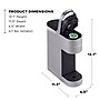 Keurig® K-Suite® Premium Hospitality Single Serve Coffee Maker, Gray/Black (K750)~#|#~FA42FAC4-1FCE-4663-90323FF428425D3D_sc7