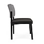 Lesro Lenox Steel Vinyl Guest Chair, Armless, Gray (LS1102.SBK-02CHGY.03PPCL)~#|#~FA8DC5EA-ADD7-4ABF-B89D91E1A54304C8_sc7