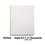 Staples Smooth 2-Pocket Paper Folder with Fasteners, White, 25/Box (50778/27545-CC)~#|#~FA8FB5E3-BB80-40C6-83CEBA914DAA101C_sc7