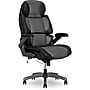 Sharper Image S-950 Heated Ergonomic Faux Leather Swivel Executive Massage Chair, Gray/Black (52755M-GRYBLK)~#|#~FAA6892E-A9A3-4006-B87105EDE49E72BC_sc7