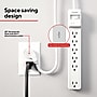 Staples TECH 6-Outlet Surge Protector, 10', 1800 Joules, White (ST62781)~#|#~FAB61883-34AC-462A-98F0E27E62255499_sc7