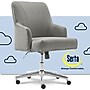 Serta Leighton Fabric Home Office Chair, Medium Gray (48445)~#|#~FAD1950F-A1CA-41C0-BC6AA153DA610D41_sc7