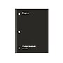 Staples 1-Subject Notebooks, 8" x 10.5", Wide Ruled, 70 Sheets, Black (ST24001C)~#|#~FAD87497-4BB6-4012-84385B11D7B4D474_sc7