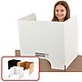 Classroom Products Foldable Cardboard Freestanding Privacy Shield, 20"H x 20"W, White, 20/Box (2020 WH)~#|#~FB00CD2D-4BB8-4D36-8BC6CCD6A82F0260_sc7