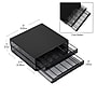 Mind Reader Plastic Coffee Pod Organizer with 2 Drawers, 72 Pod Capacity, Black (DBMTRAY-BLK)~#|#~FB0D59D2-2CD7-48E5-BC5E2AB95FF9B167_sc7
