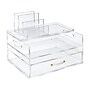 Russell+Hazel 4-Compartment Stackable Acrylic Organization Solution, Clear/Gold (36933)~#|#~FB0E13E5-0BFA-4AEA-883869E22EB62991_sc7