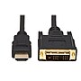 Tripp Lite HDMI to DVI-D Audio/Video Adapter, Male to Male, Black (TRPP566010)~#|#~FB119141-B5E5-4644-A5B7B87D086E1E45_sc7