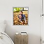 Amanti Art Brushed Nickel Narrow 20" x 24" Polystyrene Picture Frame, Gray (A42677345584)~#|#~FB1264D0-6BEF-4D93-869F40DAB9AC2C0C_sc7