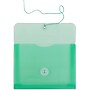 JAM Paper Premium Plastic Filing Envelope with Button & String Closure, Green, 3/Pack (920B1GRX3)~#|#~FB1D6D16-9EA8-4F8D-A6176E58F694B7BE_sc7