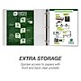 Samsill Earth's Choice Plant-Based Durable  1.5" View Binder, 3-Ring ,Made in USA, White (18957)~#|#~FB38D89E-B2F3-484D-8CCA6A95E90C0BF4_sc7