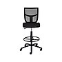 Staples Cabal Mesh Back Fabric Drafting Stool With Backrest And Footrest, Black (50236-CC)~#|#~FB42D940-2E59-4E80-8CD2EB6950B086A7_sc7