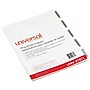 Universal Economical Insertable Paper Divider, 5-Tab, Buff, 6/Pack (UNV21871)~#|#~FB4ED92A-806C-4F91-A3FB723341614C0A_sc7