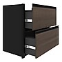 Bestar Connexion 72"W L-Shaped Desk with Hutch and Lateral File Cabinet, Slate (93867-59)~#|#~FB6EA99A-FE2E-48AE-9DBF66086EB78EA4_sc7