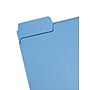 Smead SuperTab® File Folder, 3 Tab, Letter Size, Blue, 100/Box (11986)~#|#~FB920473-FA1F-4277-A566411A05370F5F_sc7