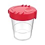 Deflecto No Spill Paint Cup, 3.46 w x 3.93 h, Red~#|#~FBA5BEE4-4E1E-4F7E-89A08D530B7A2FC1_sc7