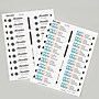 Avery Reusable Name Badge System, 1" x 3", Silver, 10/Pack (71206)~#|#~FBC25190-0F37-407B-9A194EBD0CF32C55_sc7