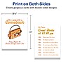 Avery Integrated Cards,8.5" x 11", Matte White, 50/Box (95282)~#|#~FBD69221-BBCD-491A-9673B6CC7A55B22C_sc7