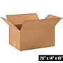 20" x 14" x 10" Corrugated Kraft Boxes, 32 ECT, 20/Pack (BS201410X)~#|#~FBE01A18-B3B4-483B-9FD5D13E37D2783C_sc7