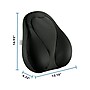 Mount-It! Ergo Collection Memory Foam Curved Back Support, Black (MI-1105)~#|#~FBE8F6CC-4A70-48DC-98D06B790C3B093B_sc7