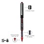 uniball Vision Rollerball Pen, Micro Point, 0.5mm, Red Ink, 12/Pack  (60117)~#|#~FC00AF33-1A9F-4572-AC5F81584AB79D53_sc7