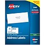 Avery Copier Address Labels, 1 1/2" x 2-13/16", White, 2,100 Labels/Box (5360)~#|#~FC2BC5EB-2420-4383-A65E93CB866956D5_sc7
