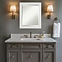 Amanti Art Flair Soft White Narrow Frame Wall Mirror, 4" x 20" (A42674960744)~#|#~FC3203DA-0924-4001-89B578C4F2DBF6A0_sc7